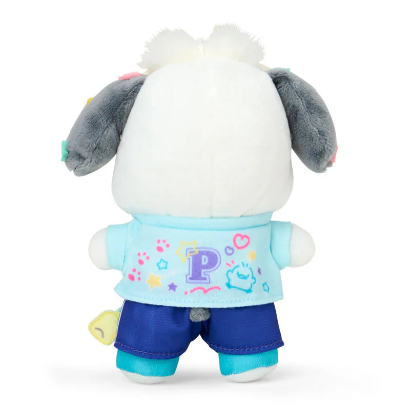 Pochacco Sparkling School Life Mascot Plush Keychain