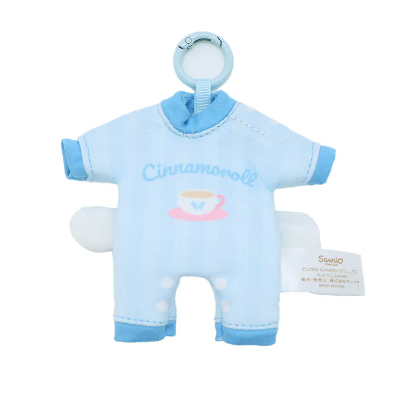 Cinnamoroll Baby Outfit Keychain Charm