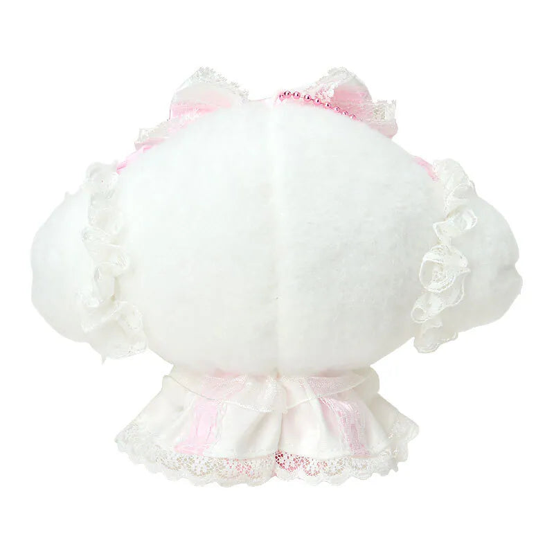 Cogimyun Pink Frills & Rose Mascot Plush Keychain