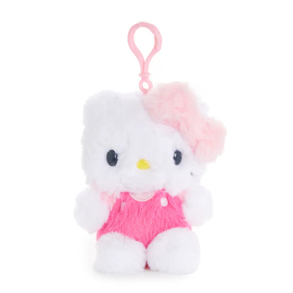 Hello Kitty Pale Fur Mascot Clip On