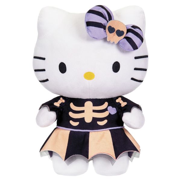 Hello Kitty 10.5" Skeleton Dress Plush
