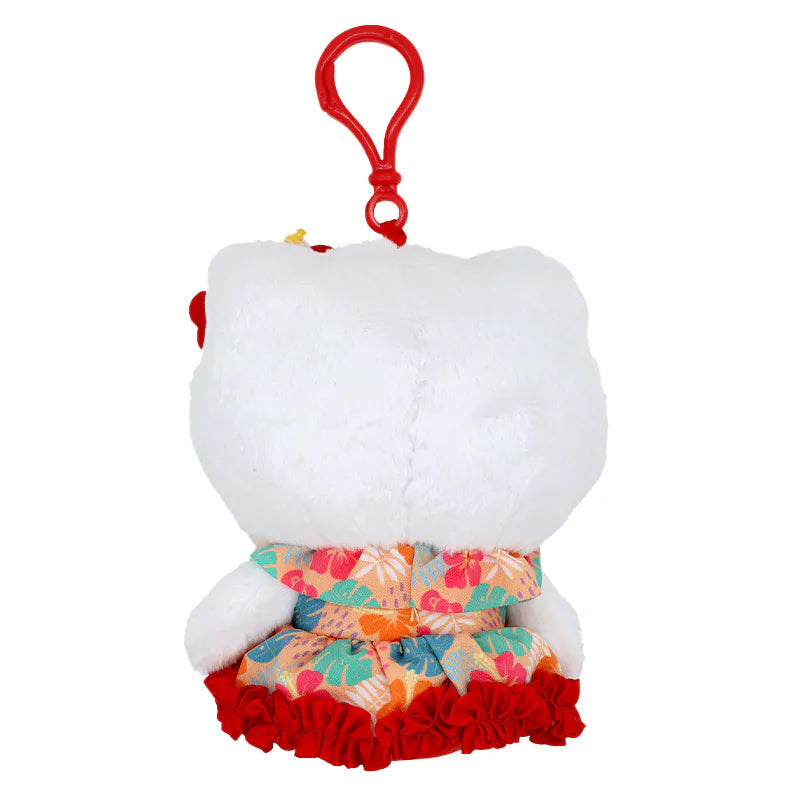 Hello Kitty Hibiscus Mascot Clip On