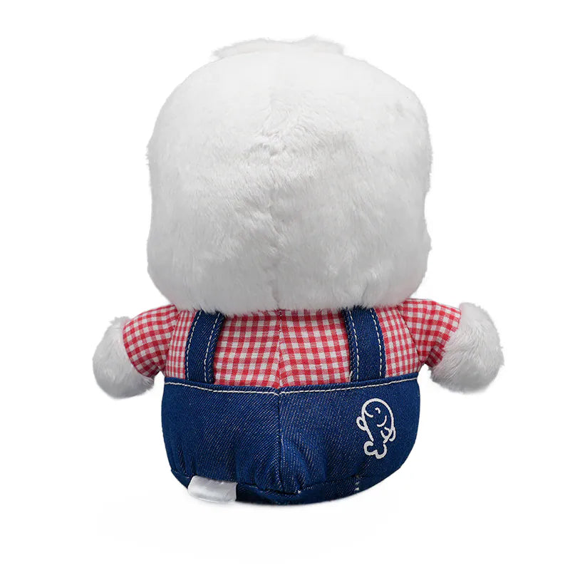Ahiru no Pekkle Hapidanbui Overalls 8" Plush