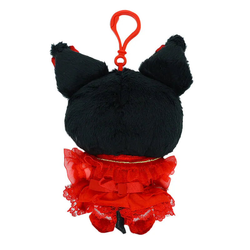 Kuromi Christmas Dress Mascot Clip On