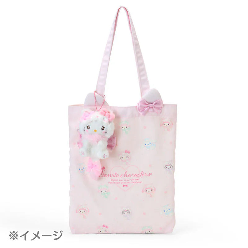 My Sweet Piano Bow Kitten Keychain with Mascot