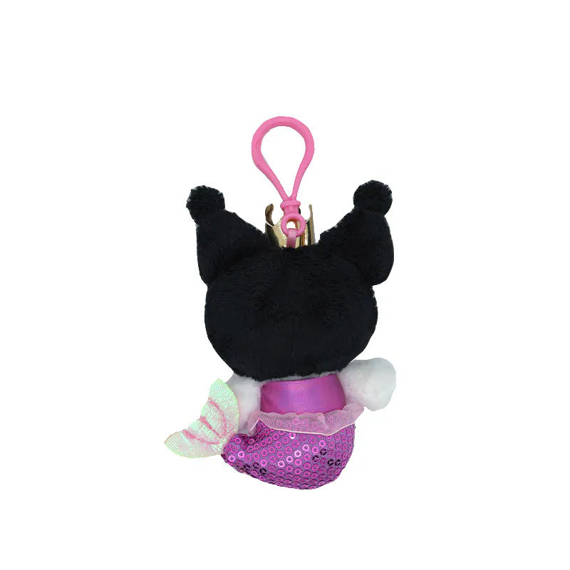Kuromi Spangle Mermaid Mascot Clip On