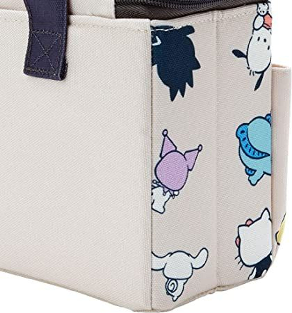 Sanrio Characters Medium Storage Box with Pockets and Handle: