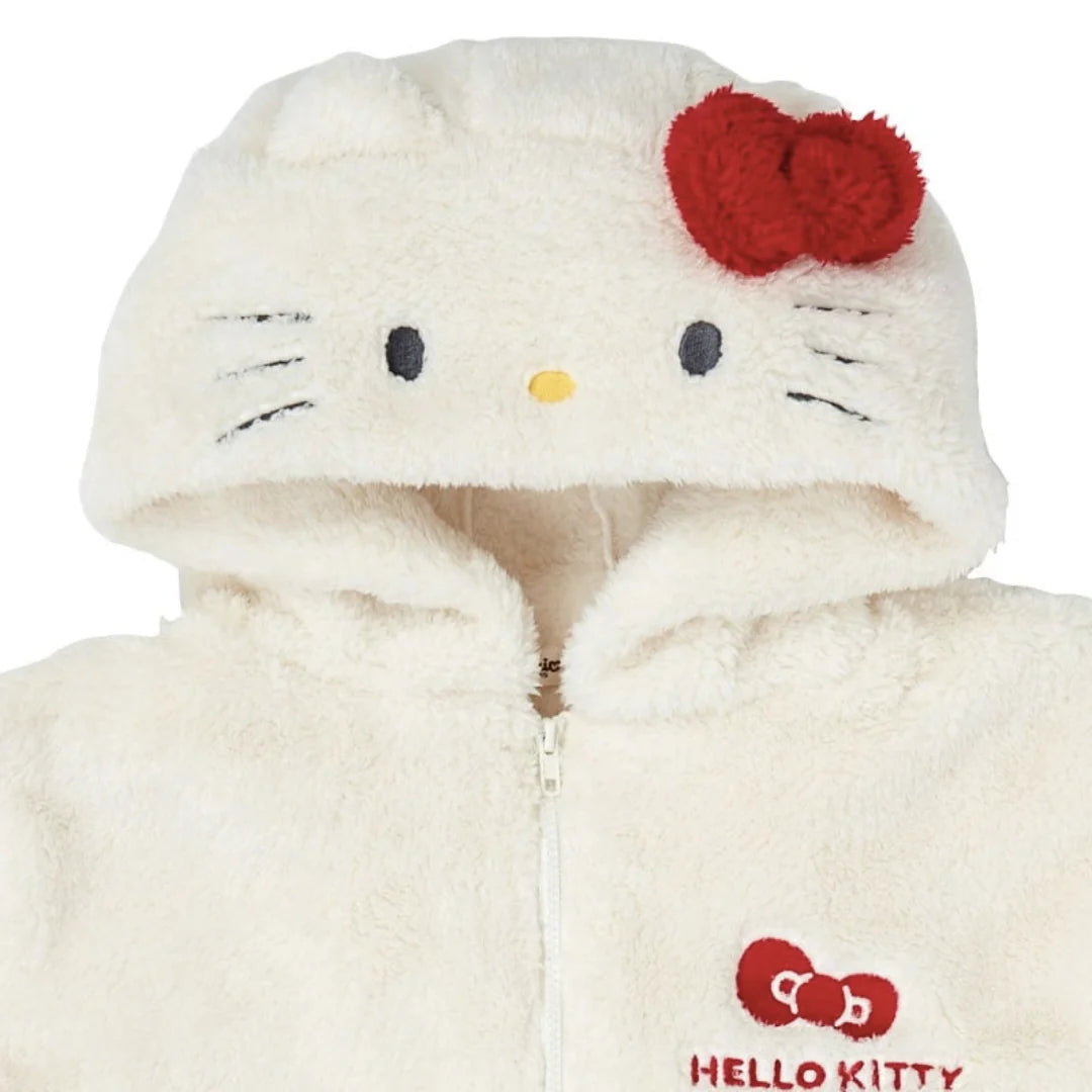 Hello Kitty Face Zip Up Jacket