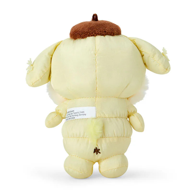 Pompompurin Winter Snowsuit Plush Mascot Keychain
