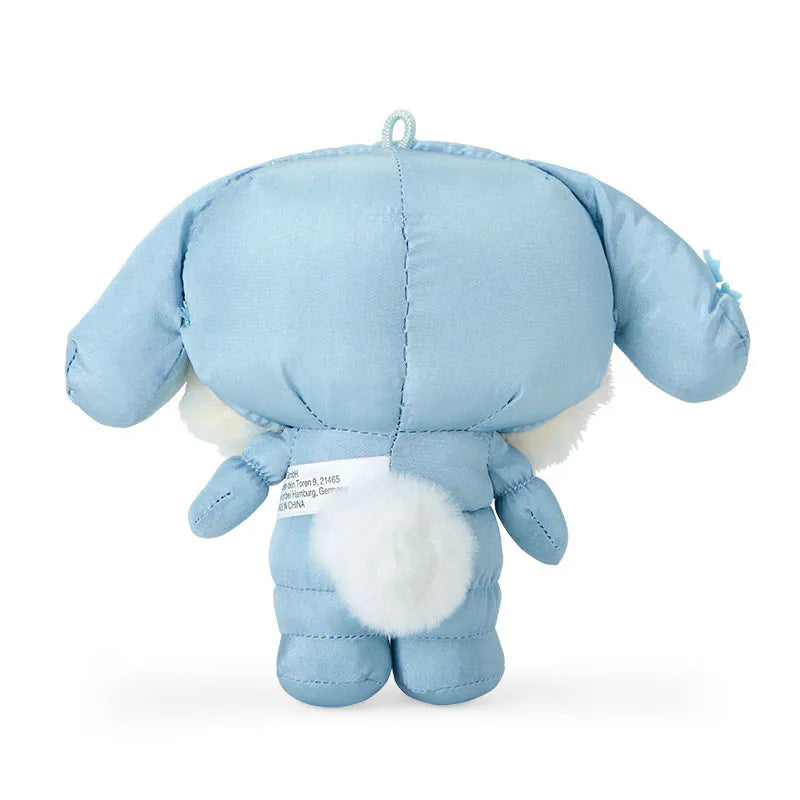 Cinnamoroll Winter Snowsuit Plush Mascot Keychain