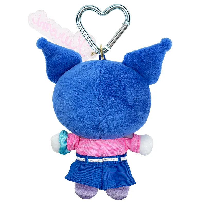 Kuromi Sunglasses Mascot Clip on Plush