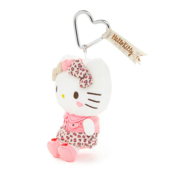 Hello Kitty Leopard Coffee Mascot Clip On