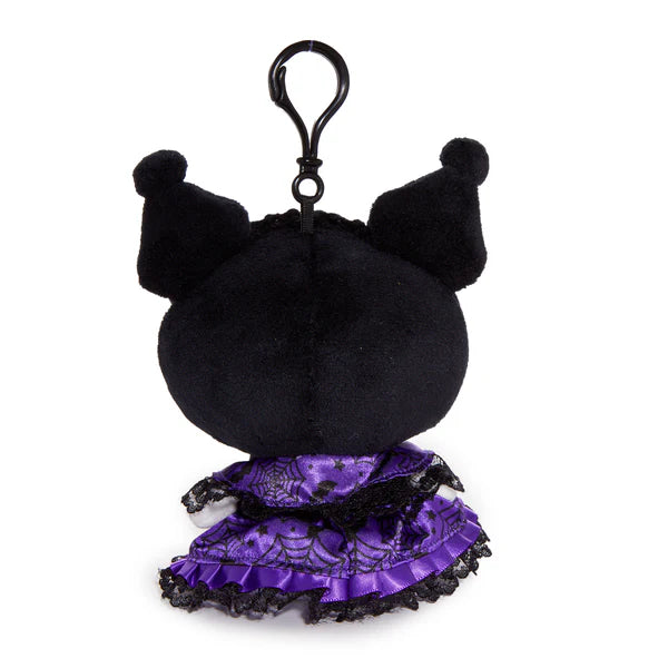 Kuromi Spiderwebs Halloween Mascot Clip On