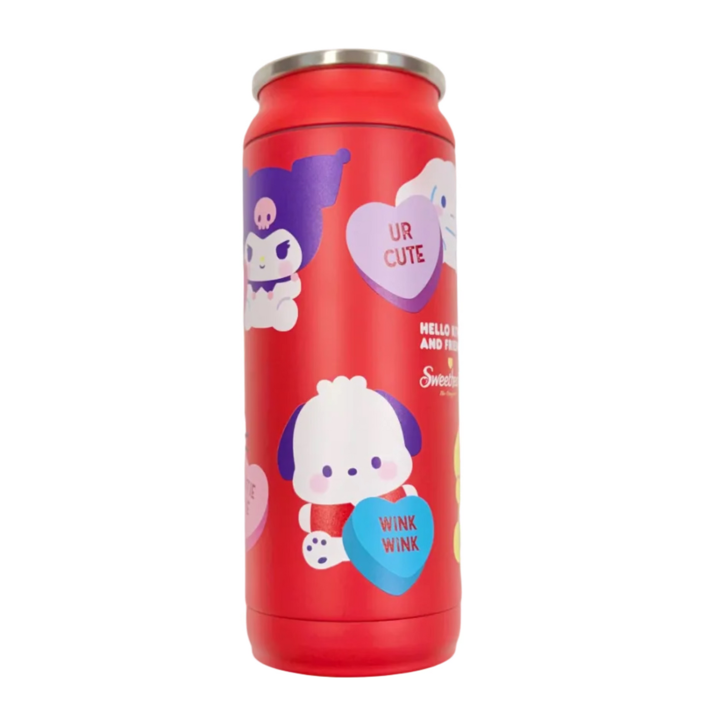 Hello Kitty and Friends x Sweethearts 16oz Stainless Steel Can