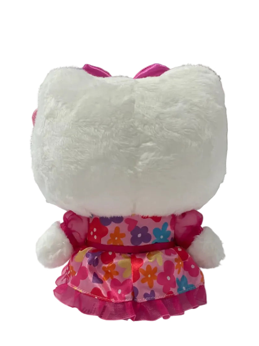 Hello Kitty Flower Bow 7" Plush