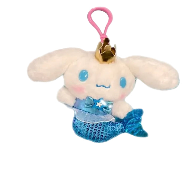 Cinnamoroll Spangle Mermaid Mascot Clip On