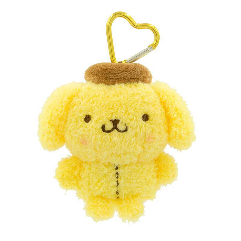 Pompompurin Line Art Mascot Keychain