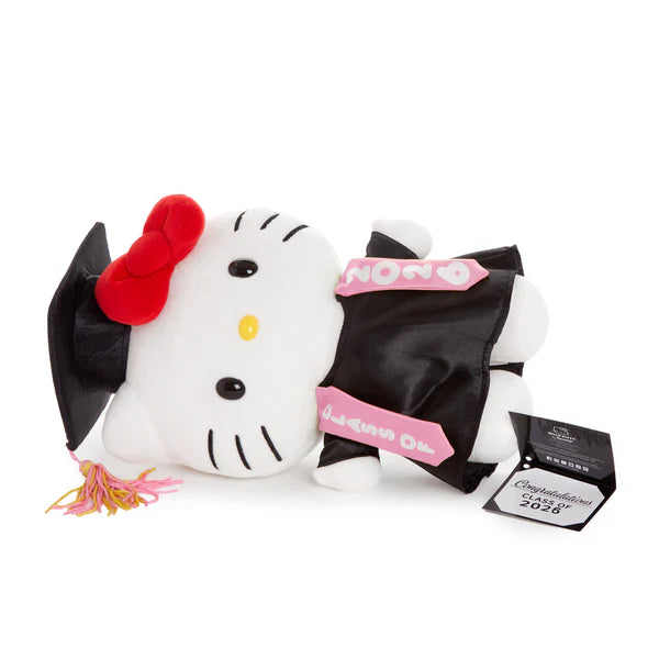 Hello Kitty 9" Cap and Gown Graduation Plush (Pink)