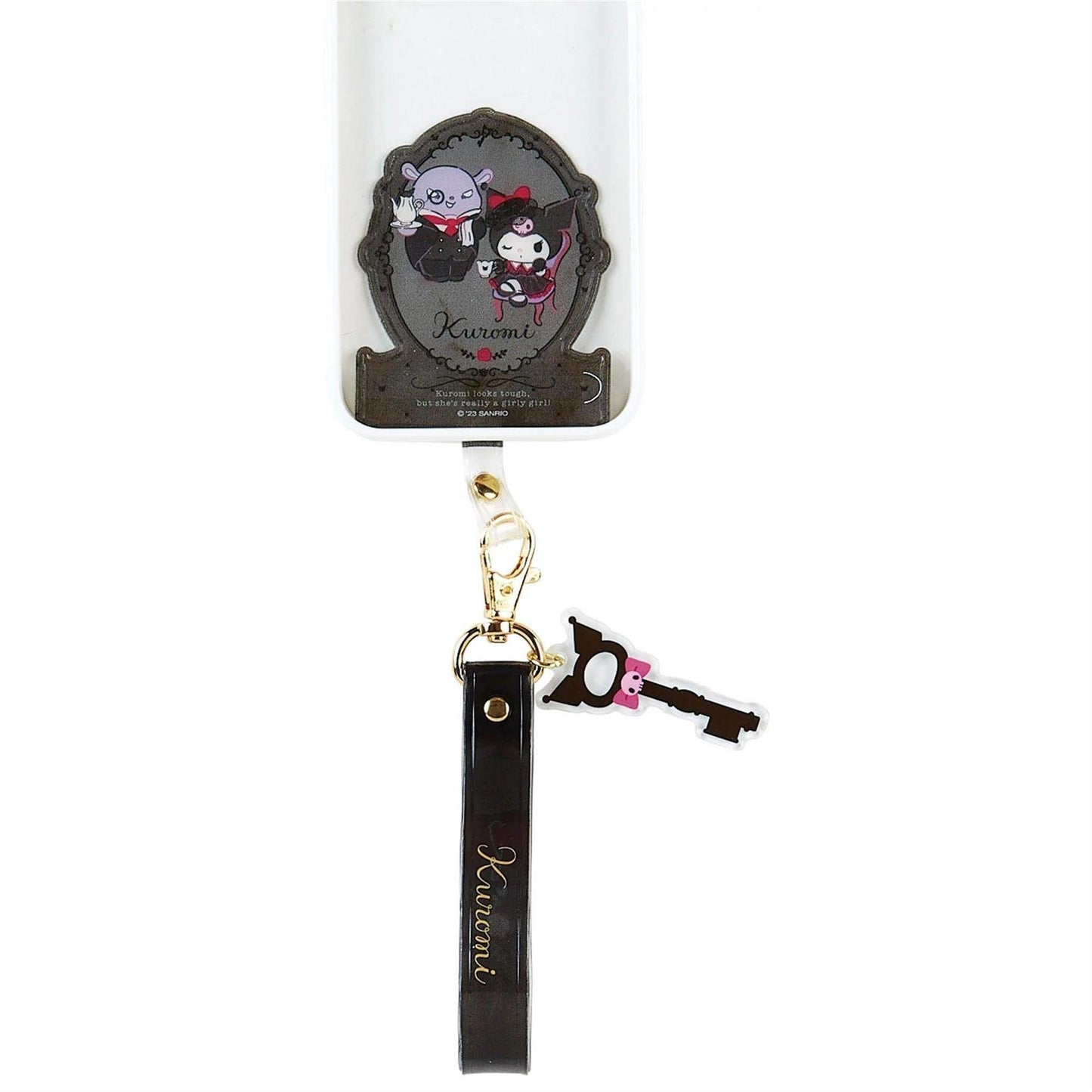 Kuromi Ojo Phone Tab and Strap