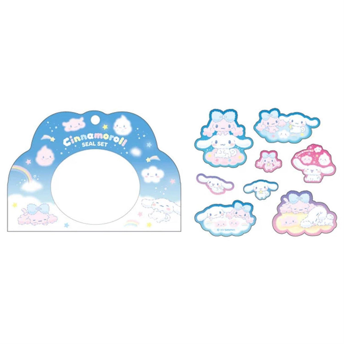 Sanrio Cinnamoroll and Poron Flat Pouch Set