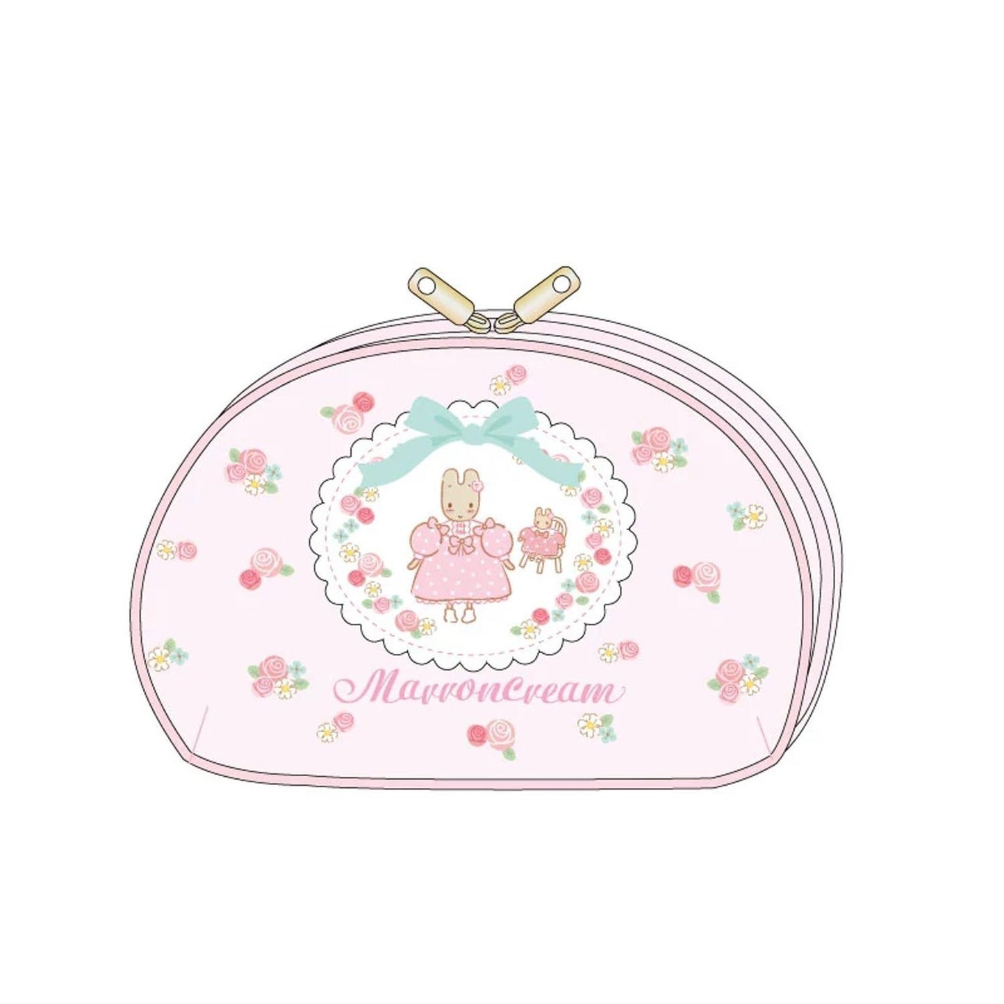 Petit Marroncream Pouch