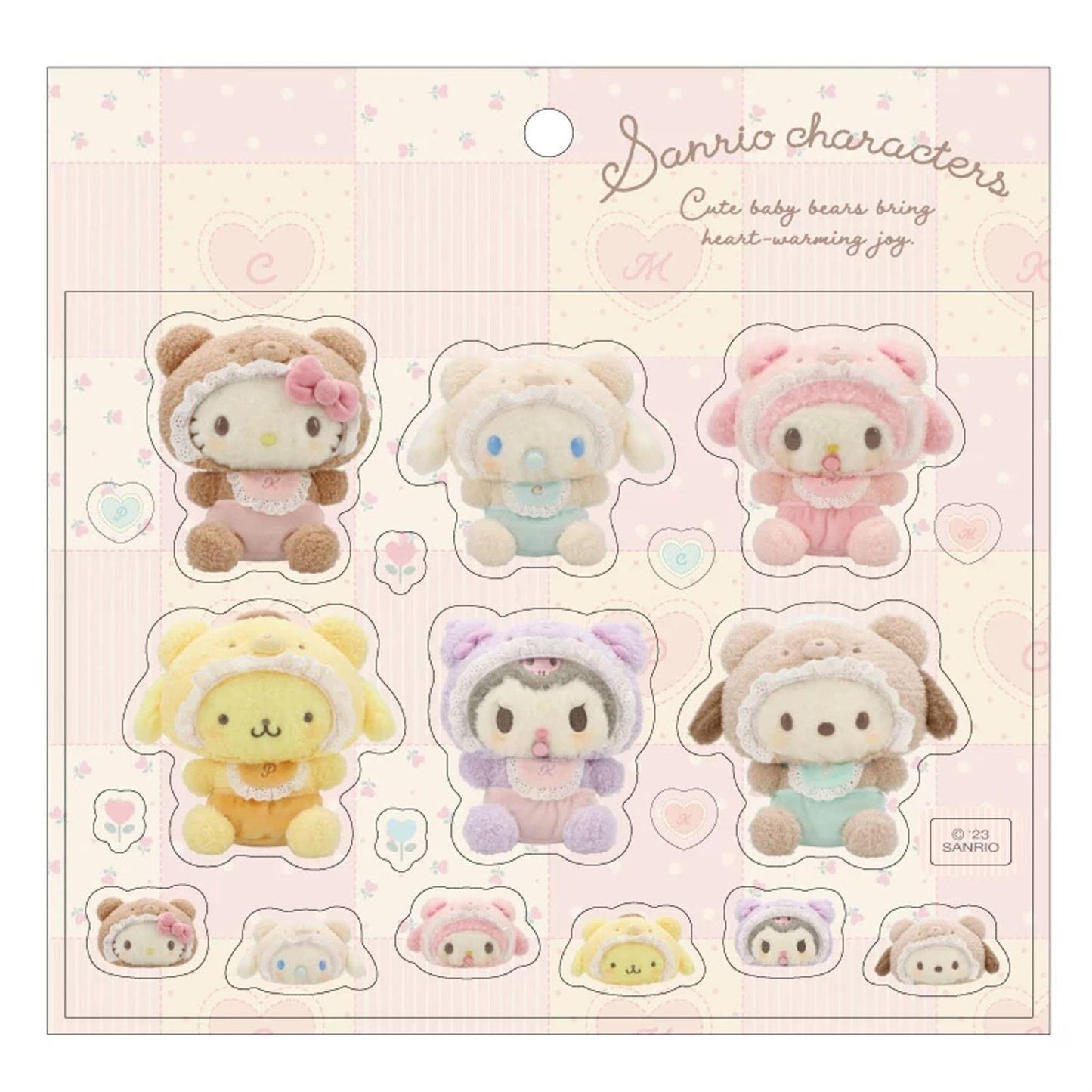 Sanrio Characters Mix Baby Bear Stickers