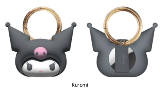 Sonix x Sanrio Kuromi Silicone AirTag Case