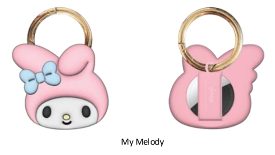 Sonix x Sanrio My Melody Silicone AirTag Case