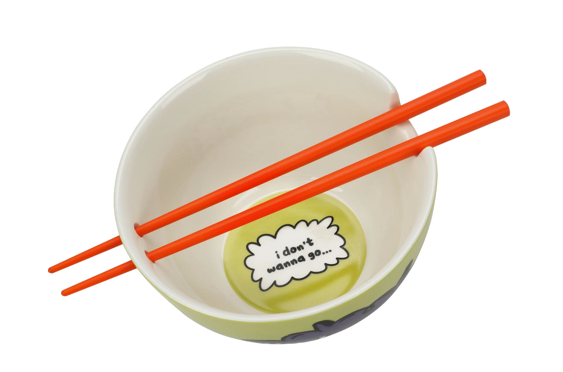 Gudetama Ramen Bowl with Chopsticks