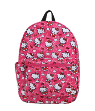 Hello Kitty Toss Pink Travel Backpack