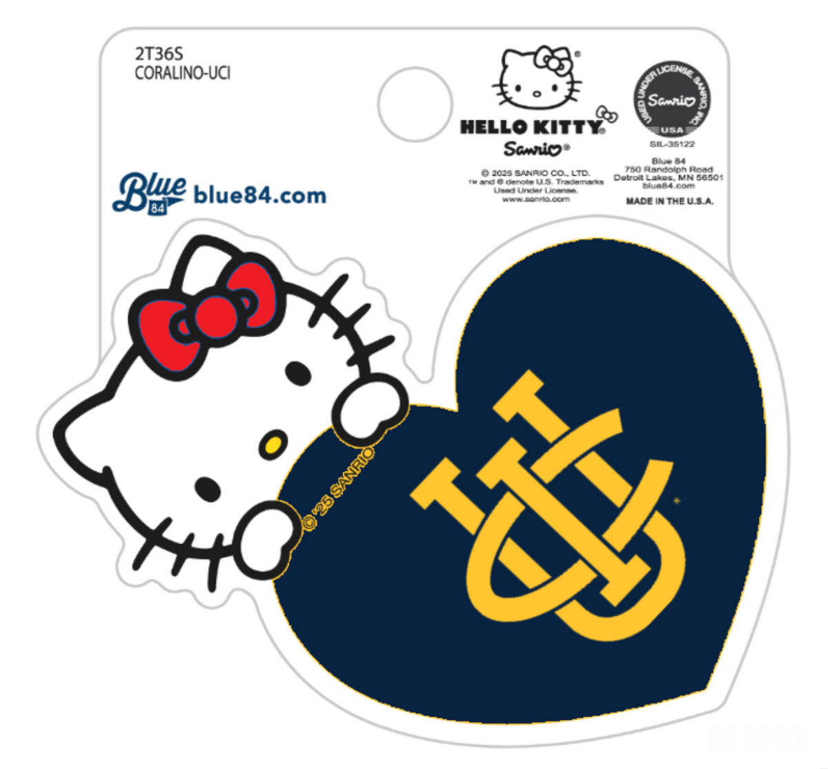 UCI Coralino Sticker