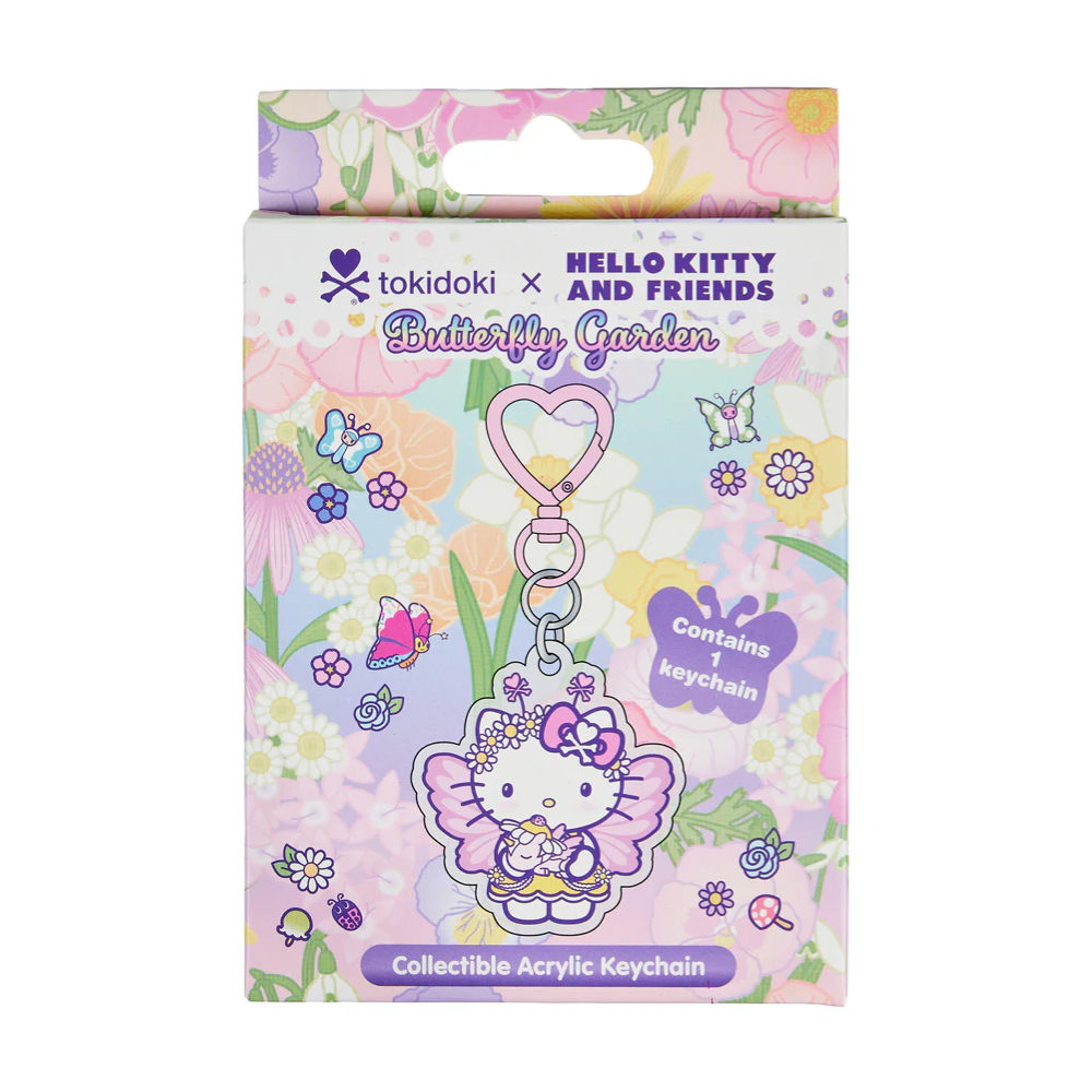 tokidoki x Hello Kitty and Friends Butterfly Garden Carabiner Blind Box