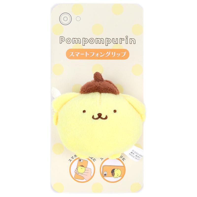 Sanrio phone Grip Holder gadget pull out Finger grip expanding mount pom  kuromi