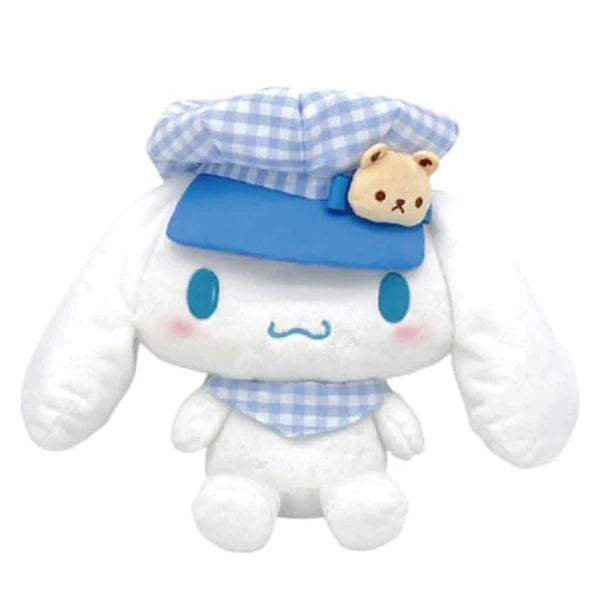 Sanrio Characters Gingham Casquette 11" Plush