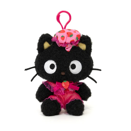 Chococat Strawberry Dress Mascot with Ball Chain