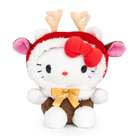 Hello Kitty Santa Claus Costume Reindeer Bean Doll