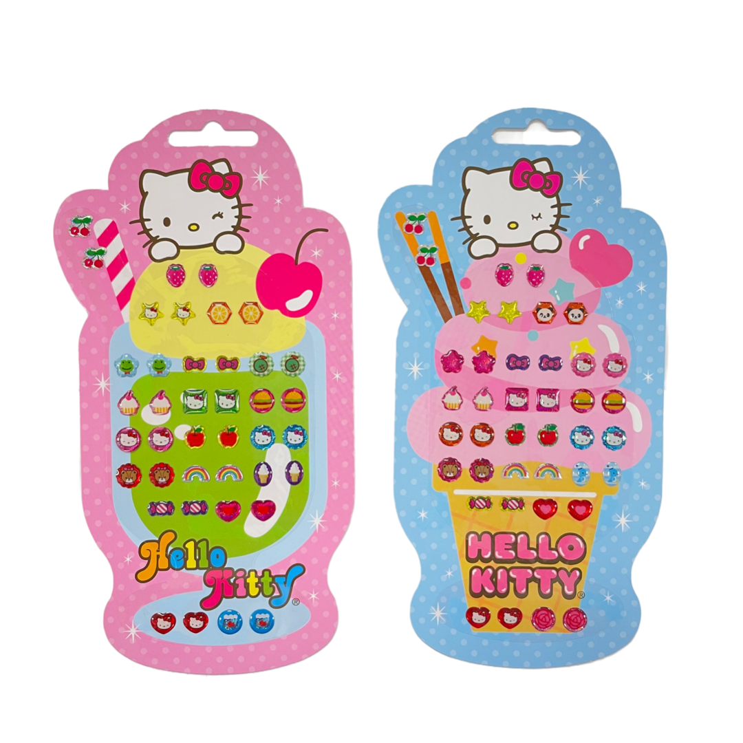 Hello Kitty Assorted Stick-on Earrings – Sanrio Stores