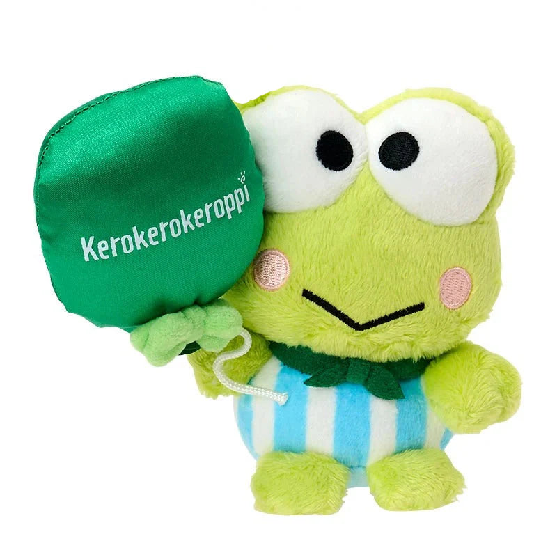 Keroppi Balloon Plush Mascot Keychain