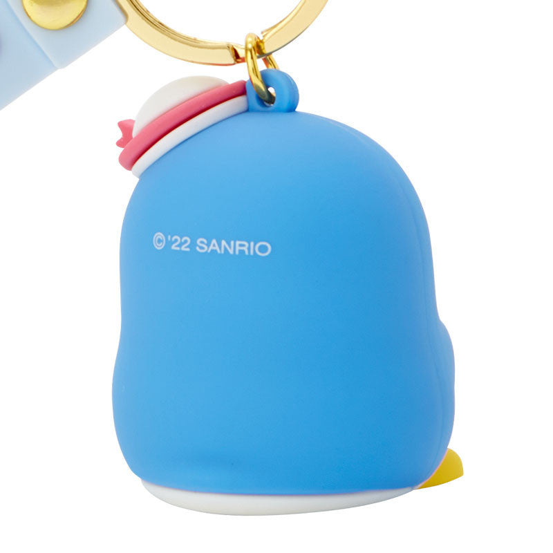 Tuxedo Keyring with Plastic Mascot