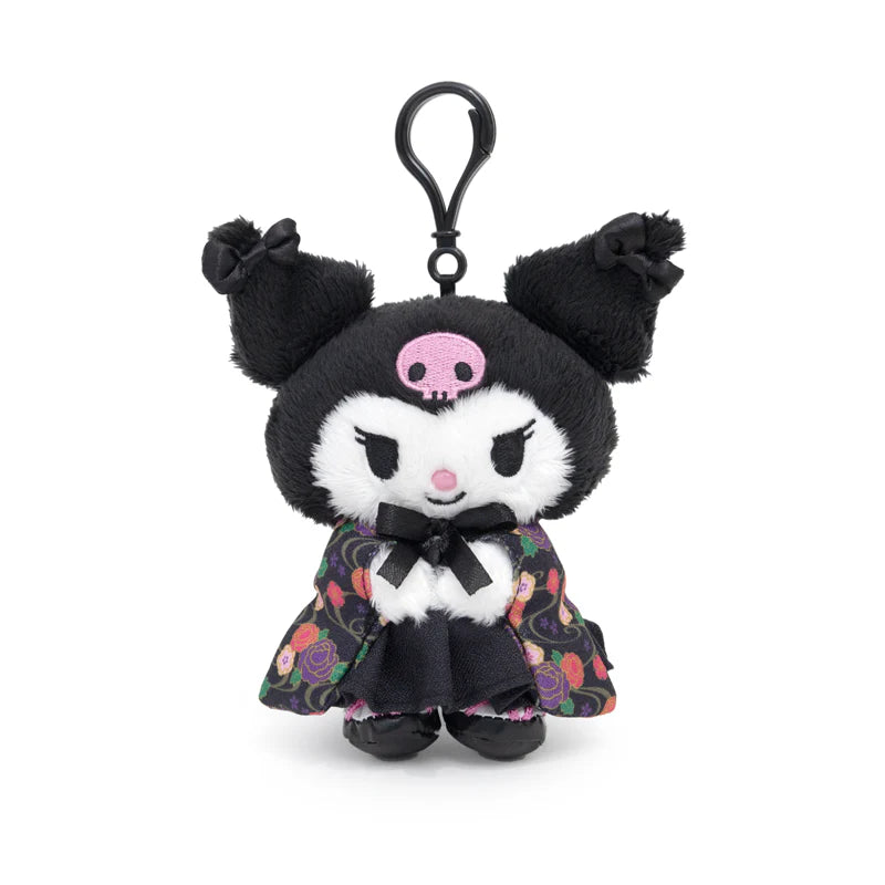 Kuromi Hakama Mascot Clip-On