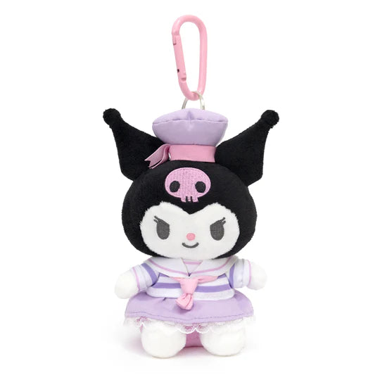 Kuromi Pastel Sailor Mascot w Carabiner