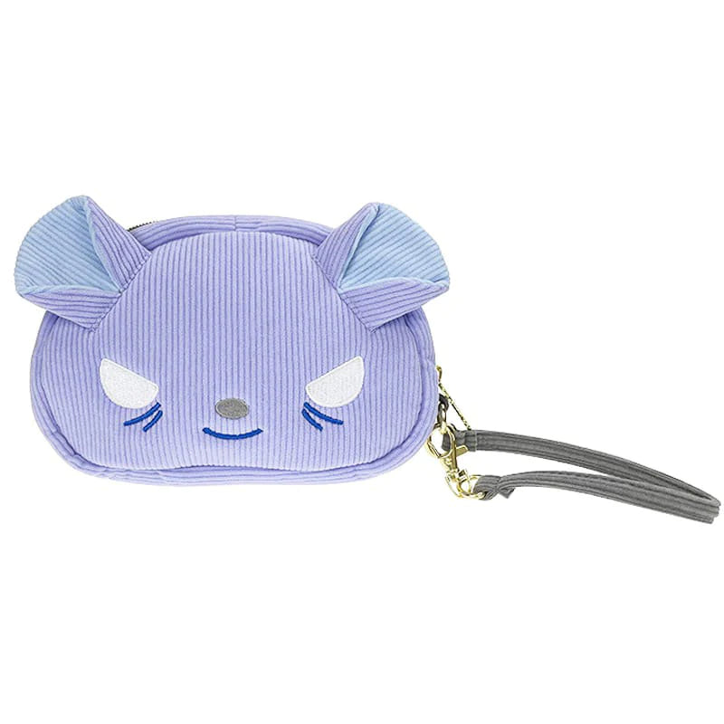 Kuromi & Baku Charming Floral Diecut Pouch