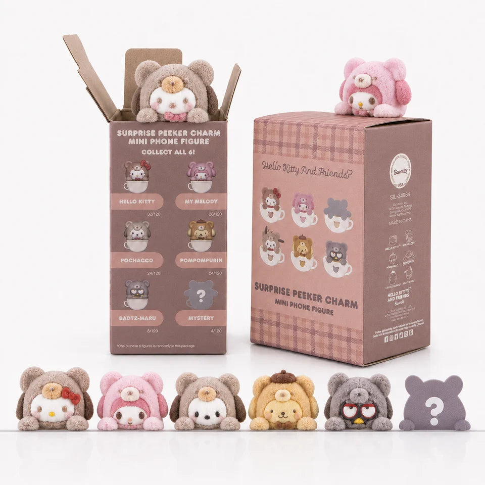 Hello Kitty & Friends Latte Bears Peeker Blind Box