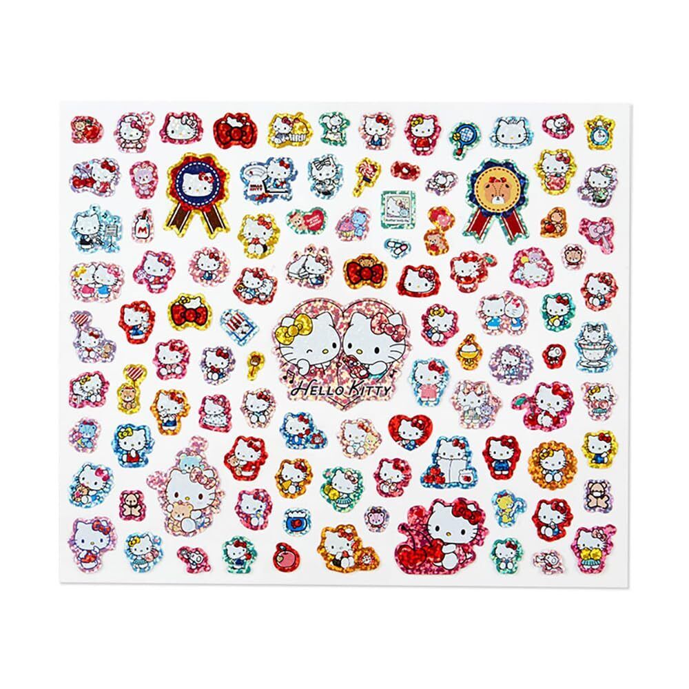 Hello Sanrio Characters Checkerboard' Sticker