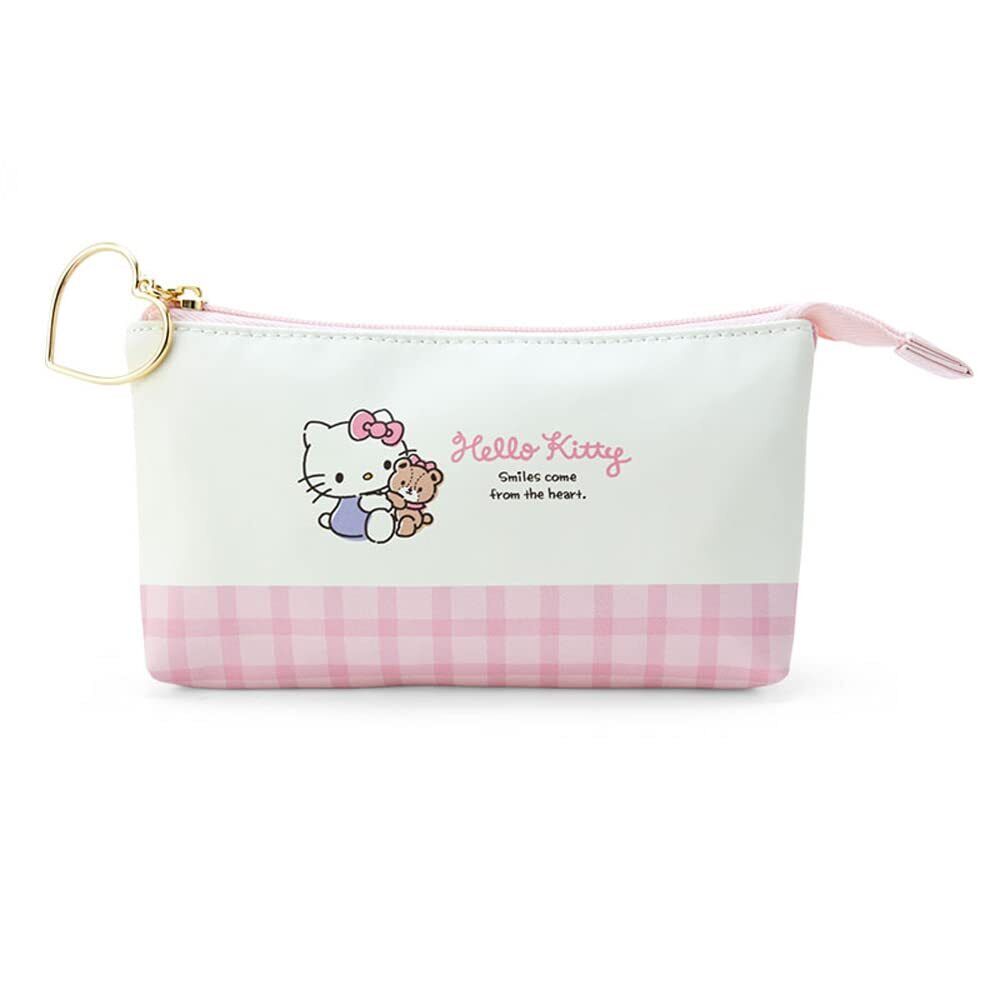 Sanrio Characters Double Compartment Pencil Case Hello Kitty