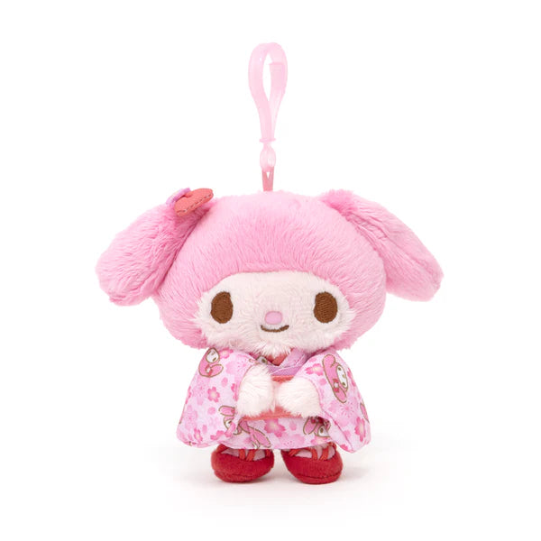 My Melody Sakura Kimono Mascot Clip On