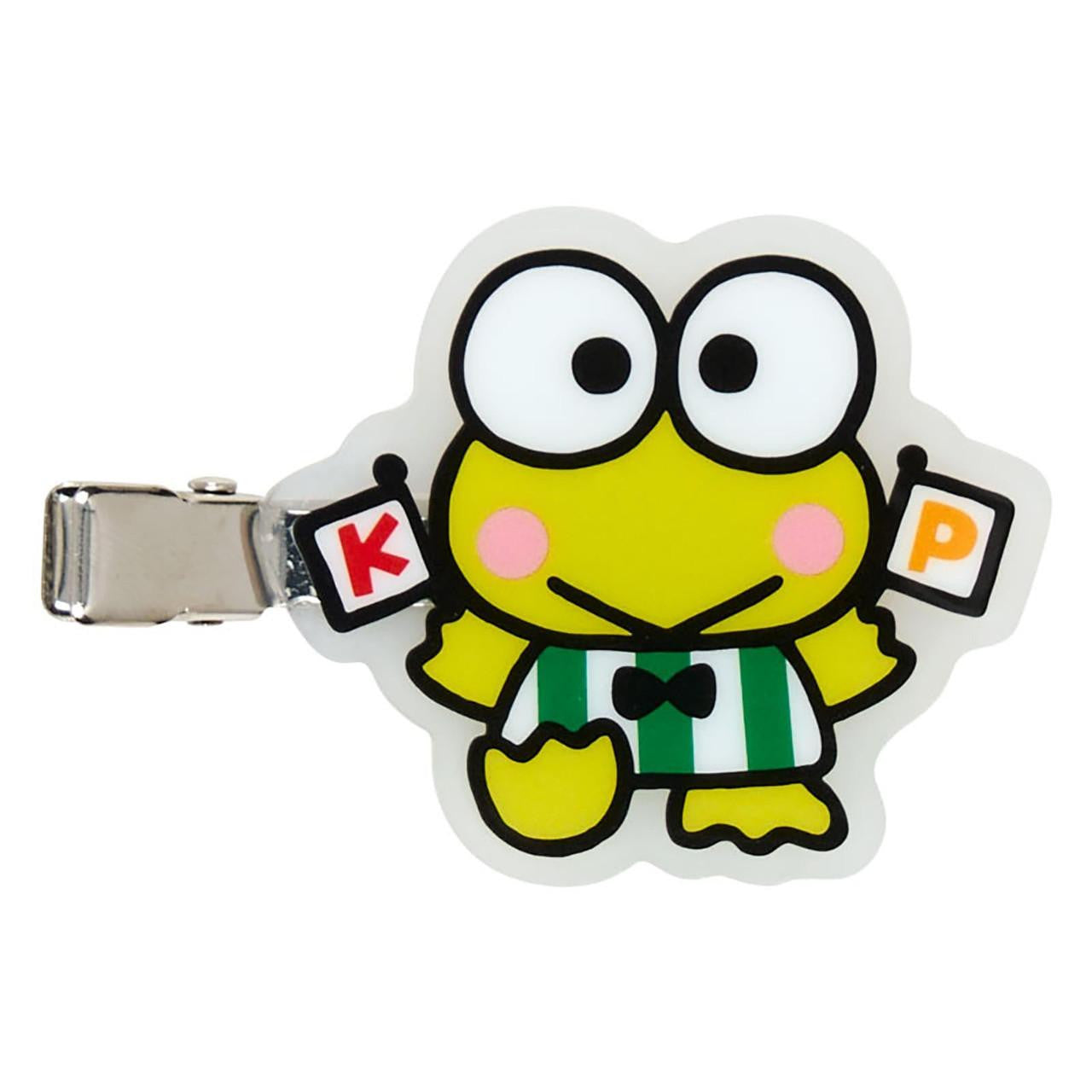 Keroppi Transparent Hair Clip