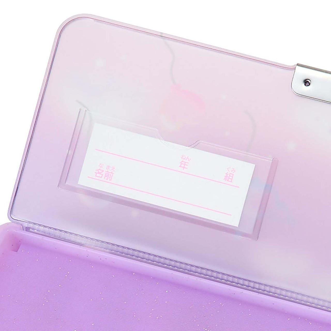 Kuromi Translucent Double Pencil Case
