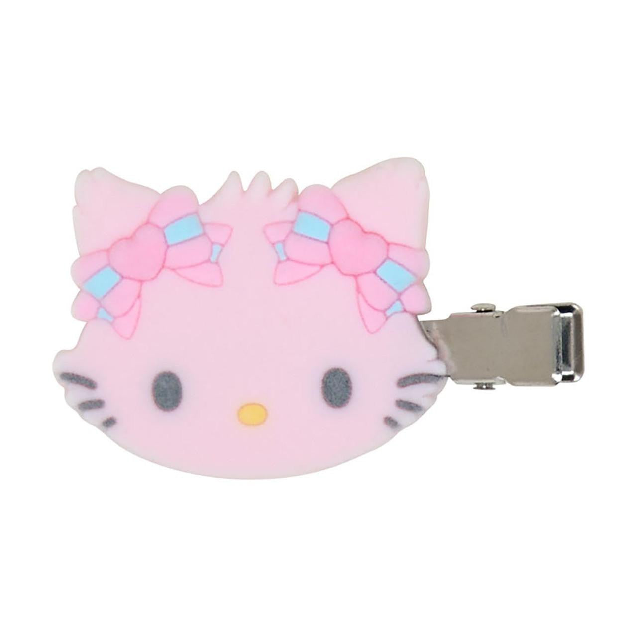 Charmmy Kitty Flocky Bangs Clip Set
