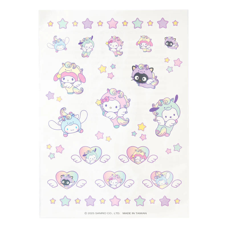 Sanrio Characters Mix Pegasus Temporary Tattoos